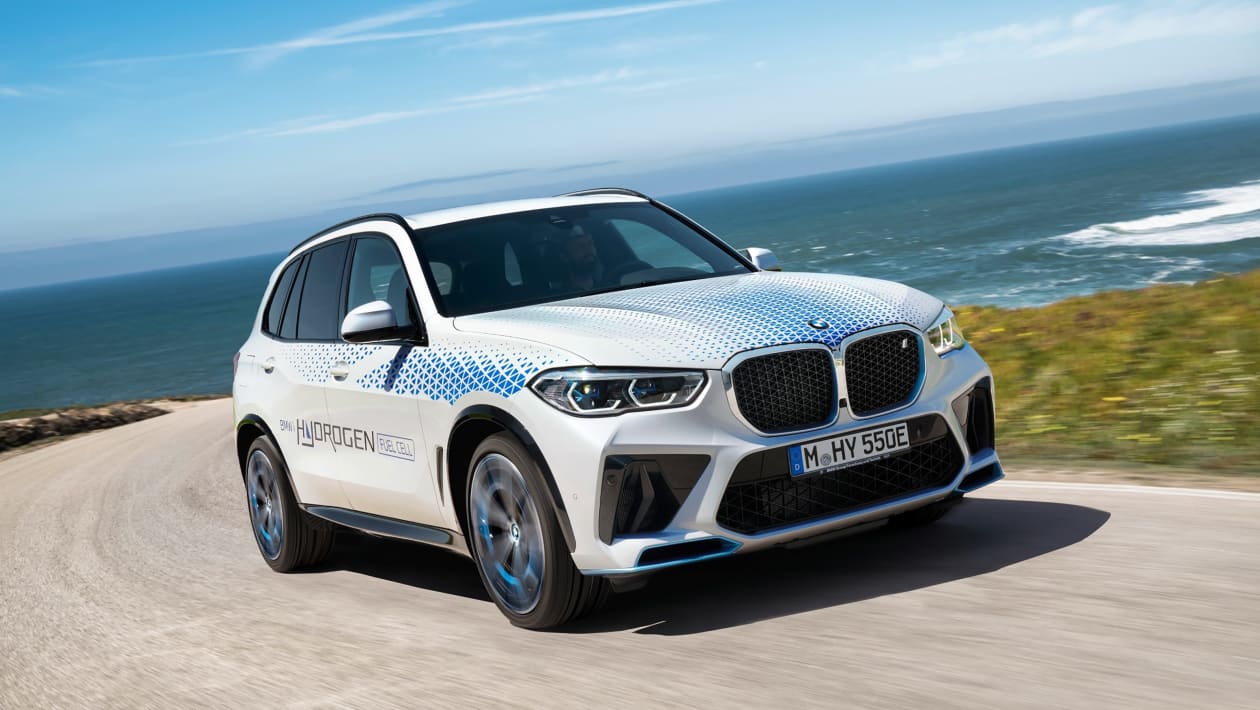 El nuevo BMW iX5 Hydrogen de 2022 se presentó antes del Salón del Automóvil de Múnich