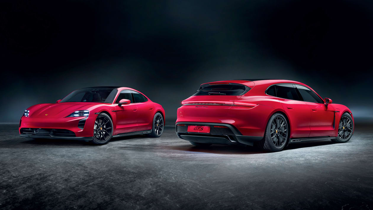 Los nuevos Porsche Taycan GTS y GTS Sport Turismo se unen a la gama ejecutiva EV