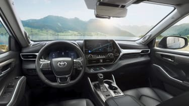 Toyota Highlander actualizaciones técnicas - interior