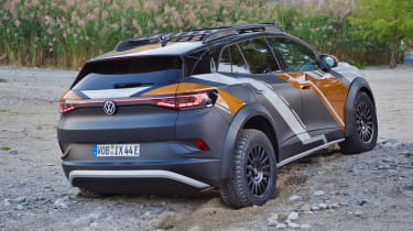 Identificación VW.  Concepto Xtreme: todoterreno trasero