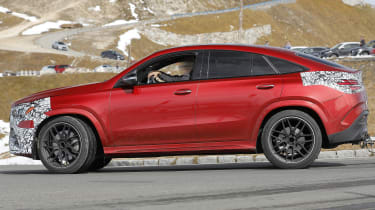 Prueba Mercedes GLE Coupe - giros laterales/traseros
