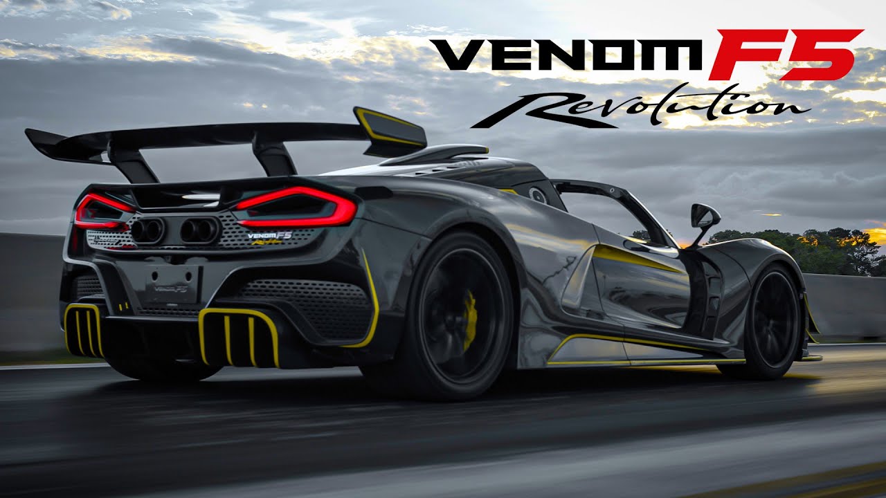 Hennessey Venom F5 Revolution Roadster: 12 unidades de puras sensaciones a cielo descubierto